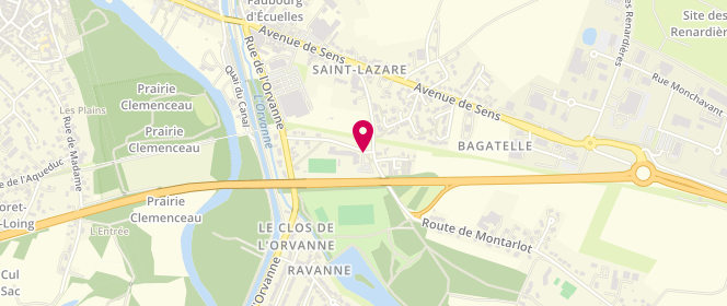 Plan de Accueil de Loisrs de Ravanne, 8 Rue de Ravanne, 77250 Moret-Loing-et-Orvanne