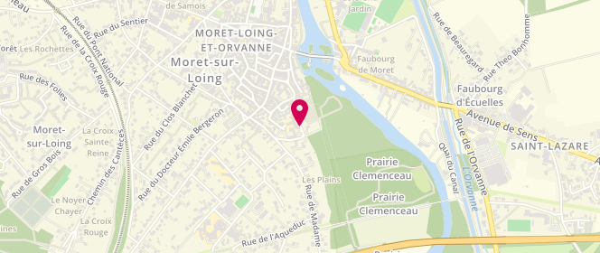 Plan de Centre de loisirs, 22 Bis Rue du Donjon, 77250 Moret-Loing-et-Orvanne