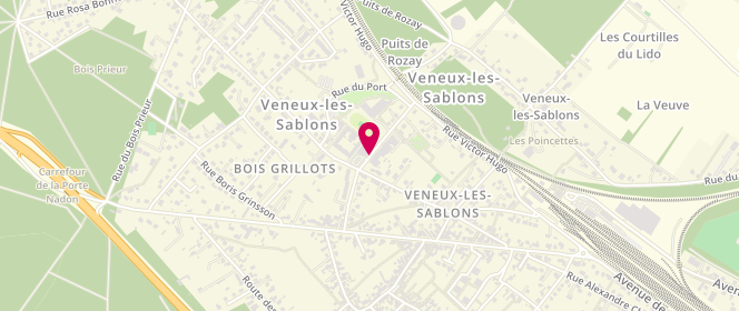 Plan de Accueil de loisirs Veneux, 5 Rue Claude Bernard, 77250 Moret-Loing-et-Orvanne
