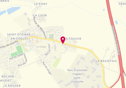 Plan de Accueil de loisirs du Coglais 3-11 ans - Couesnon Marches Bgne - Maen Roch, 5 Rue Charles de Gaulle, 35460 Maen-Roch