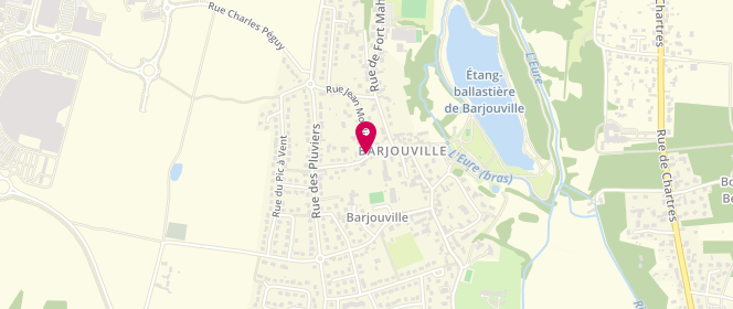 Plan de Accueil de loisirs de Barjouville Jeunesse (12-17 ans), 1 Rue Jean Moulin, 28630 Barjouville