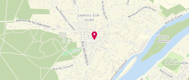Plan de Accueil de loisirs, 2 Rue Gambetta, 77920 Samois-sur-Seine