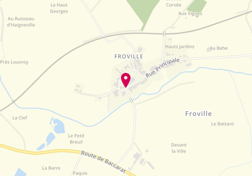 Plan de Accueil de loisirs Jeunesse et Territoire Euron-Bayonnais, 8 Rue Principale, 54290 Froville