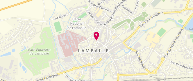 Plan de Accueil de loisirs - extrascolaire - Mjc De Lamballe, 10 Rue des Augustins, 22400 Lamballe