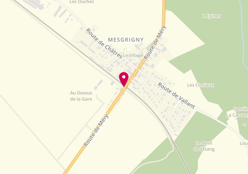 Plan de Acm Mes'chat'ons - Mesgrigny, 19 Route de Méry, 10170 Mesgrigny