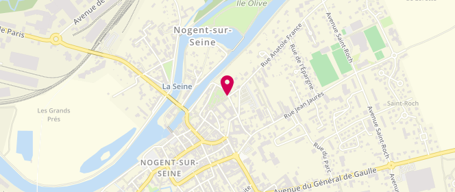 Plan de Accueil Municipal de losirs sans hébergement de Nogent sur Seine, Rue du Gue de la Loge, 10400 Nogent-sur-Seine