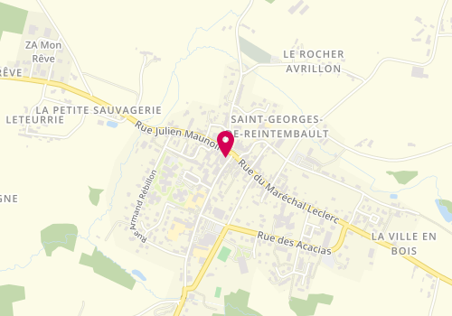 Plan de Accueil de loisirs Municipal 3-12 ans - saint Georges de Reintembault, Route de Saint Martin de Landelles, 35420 Saint-Georges-de-Reintembault