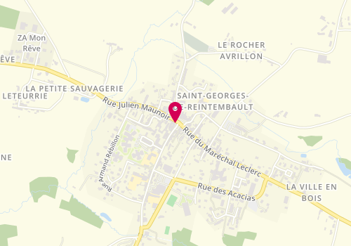 Plan de Accueil périscolaire Municipal 3-12 ans - saint Georges de Reintembault, 2 Rue Jean Janvier, 35420 Saint-Georges-de-Reintembault