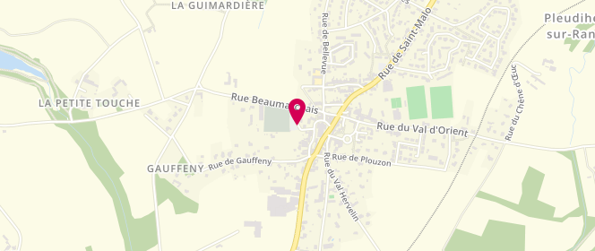 Plan de Accueil de loisirs Municipal périscolaire Pleudihen-sur-Rance, Place de la Mairie, 22690 Pleudihen-sur-Rance