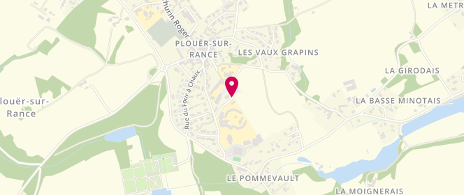Plan de Accueil de loisirs Garderie Municipale La Souris Verte Plouer-Sur-Rance, 20 Rue des Ecoles, 22490 Plouër-sur-Rance