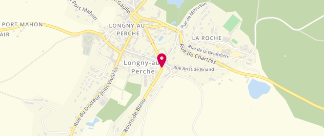 Plan de Accueil de loisirs Mjc Longny Au Perche, 1 Bis Route de Bizou, 61290 Longny-au-Perche