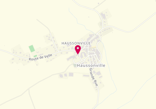 Plan de Accueil de loisirs Association du judo-club du bayonnais, 2 Route de Velle, 54290 Haussonville