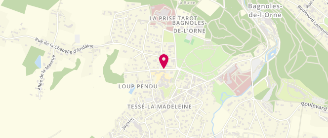 Plan de Accueil de loisirs Cdc Andaine Passais, Rue Mademoiselle Normand, 61140 Bagnoles-de-l'Orne-Normandie