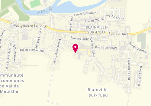 Plan de Accueil de loisirs de Blainville sur l'Eau, 1 Rue des Ecoles, 54360 Blainville-sur-l'Eau