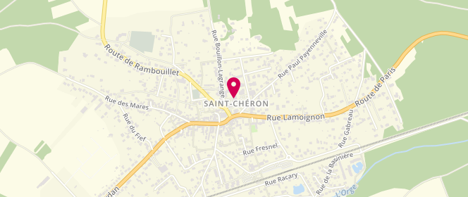 Plan de Centre de loisirs du Prieuré, Route de Blancheface à Saint Evroult, 91530 Saint-Chéron