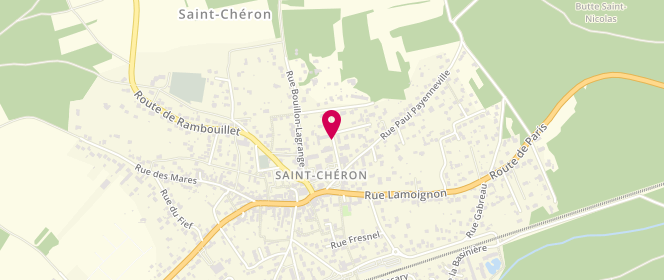 Plan de Accueil de loisirs Les Sangliers, 3 Rue des Écoles, 91530 Saint-Chéron