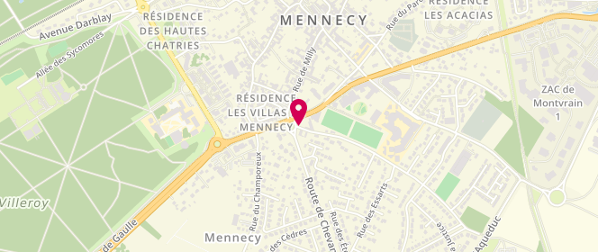 Plan de Centre de loisirs Joseph Judith, 1 Rue des Chèvres, 91540 Mennecy
