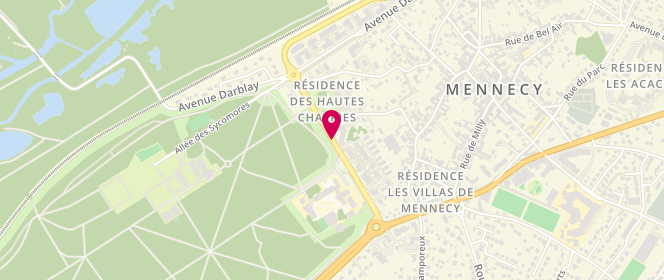 Plan de Scouts Et Guides De France - Groupe saint Pierre De Mennecy, Avenue de Villeroy, 91540 Mennecy