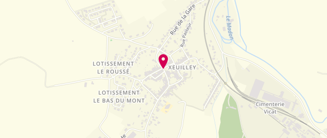 Plan de Accueil de loisirs Familles Rurales de Xeuilley, 1 Place Lucette Ditoch, 54990 Xeuilley