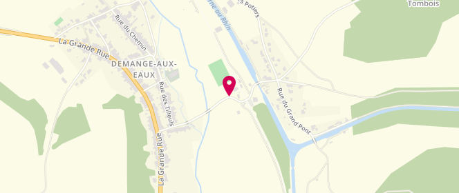 Plan de Accueil de loisirs - Demange - Afr Cantonale Du Val D'ornois, Rue Grand Pont, 55130 Demange-Baudignécourt