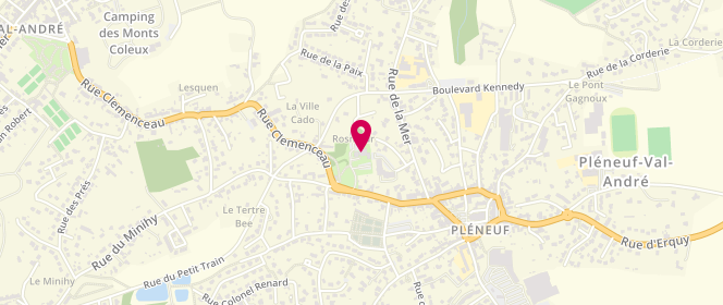 Plan de Accueil de loisirs périscolaire À Pléneuf-Val-André, Bourg, 22370 Pléneuf-Val-André