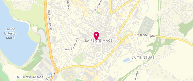 Plan de Accueil de loisirs Centre de Loisirs Maternel, Place de la République, 61600 La Ferté-Macé