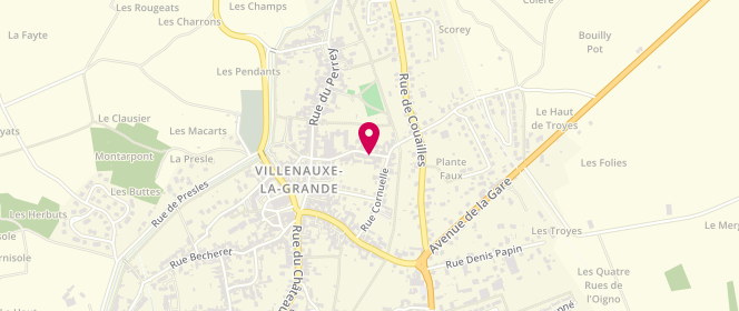 Plan de Alsh- Commune de Villenauxe la Grande, Rue des Chenets, 10370 Villenauxe-la-Grande