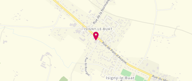 Plan de Centre de loisirs Isigny le Buat, 2 Place de la Mairie, 50540 Isigny-le-Buat