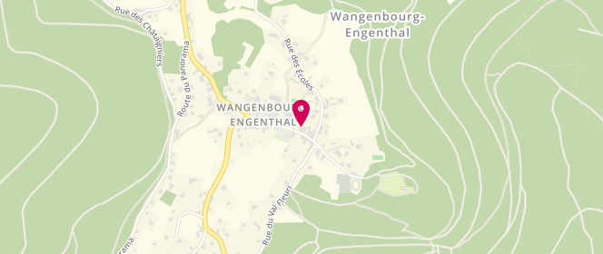 Plan de Accueil de loisirs Wangenbourg, 43 Rue du Général de Gaulle, 67710 Wangenbourg-Engenthal