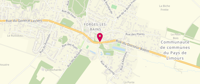 Plan de Accueil de loisirs - Accueil De Loisirs Maternel - Forges Les Bains, 9 Rue du Dr Babin, 91470 Forges-les-Bains