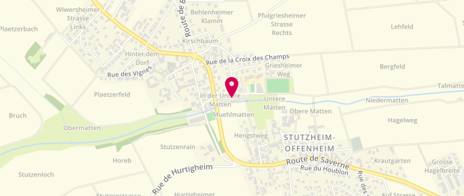 Plan de Accueil de loisirs Offenheim, 11 Chemin de la Souffel, 67370 Stutzheim-Offenheim