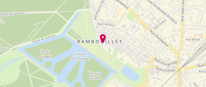 Plan de Commune de Rambouillet - Département Education Jeunesse, 19 Département Education Jeunesse-12 Rue Gautherin-78120 Rambouillet, 78120 Rambouillet