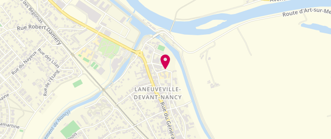 Plan de Accueil de loisirs Mjc De Laneuveville Devant Nancy, 21 Rue Viriot, 54410 Laneuveville-devant-Nancy