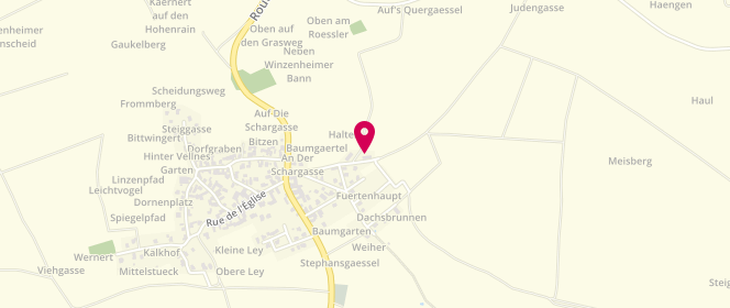 Plan de périscolaire Wintzenheim, 103 Rue du Kochersberg, 67370 Wintzenheim-Kochersberg
