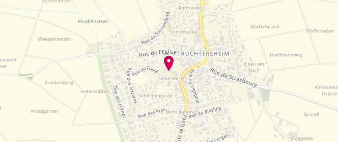 Plan de Accueil de loisirs périscolaire Maximômes, 1 Rue du Feu, 67370 Truchtersheim