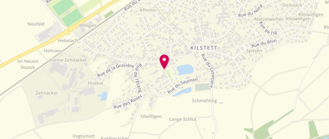 Plan de Accueil de loisirs Kilstett, 2 Rue l'École, 67840 Kilstett