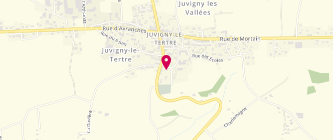 Plan de Acm Juvigny, 2 Rue de Fronton, 50520 Juvigny les Vallées