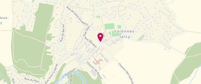 Plan de Centre de loisirs maternel et primaire - Varennes-Jarcy, Place Aristide Briand, 91480 Varennes-Jarcy