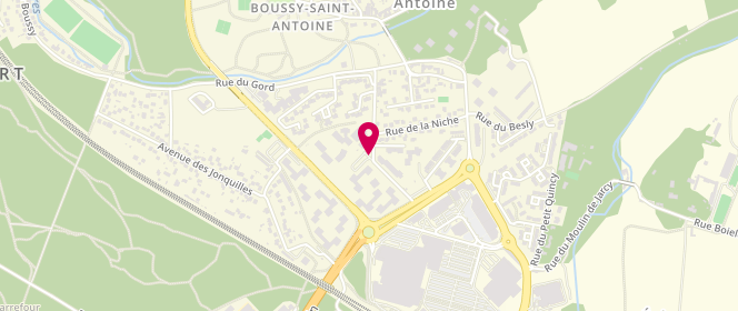 Plan de Accueil de loisirs Nerac, Rue des Glaises, 91800 Boussy-Saint-Antoine