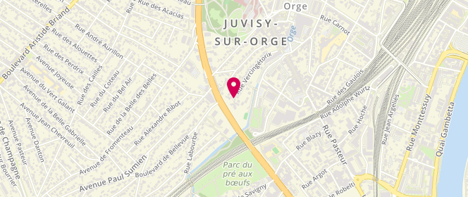 Plan de Accueil de loisirs Maternel Et Primaire, 25 Rue Vercingétorix, 91260 Juvisy-sur-Orge