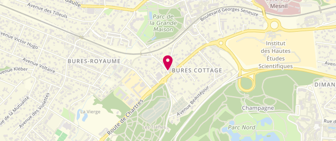 Plan de Scouts Et Guides De France - Groupe Vallee De Chevreuse, 12 Chemin de la Croix de Bures, 91440 Bures-sur-Yvette