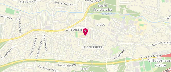 Plan de Accueil de loisirs Casseaux, Rue des Bouleaux, 91140 Villebon-sur-Yvette