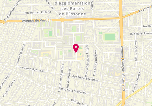 Plan de Accueil péri et extrascolaire maternel - Charles Perrault, Rue de la Grosse Roche, 91200 Athis-Mons