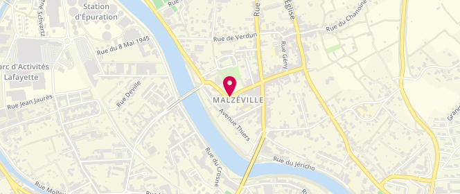 Plan de Accueil de loisirs périscolaire & extrascolaire Malzeville, 11 Rue du Général de Gaulle, 54220 Malzéville