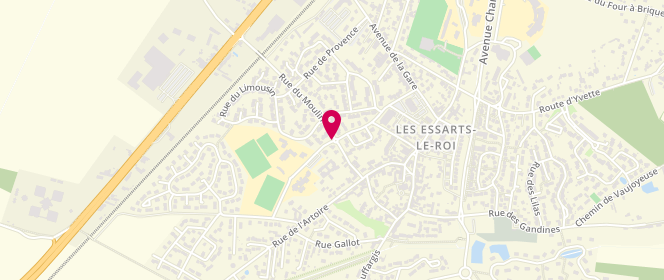 Plan de Accueil de loisirs - Gallot - Les Essarts-Le-Roi, 16 Rue de l'Ile de France, 78690 Les Essarts-le-Roi
