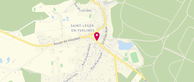 Plan de Accueil de loisirs - Accueil de Loisirs de Saint Leger en Yvelines, Place de la Mairie, 78610 Saint-Léger-en-Yvelines