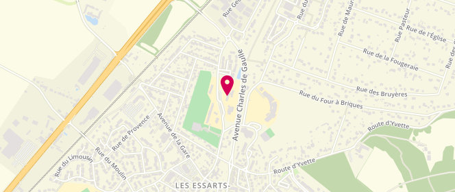 Plan de Centre de loisirs, 34 Rue de Rome, 78690 Les Essarts-le-Roi
