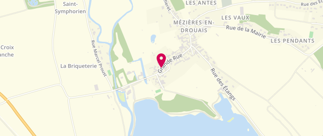 Plan de Accueil de loisirs de Mezières en Drouais, 30 Rue Grande Rue, 28500 Mézières-en-Drouais