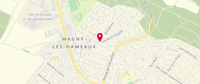 Plan de Accueil de loisirs - Henri Des, Rue des Ecoles Jean Baudin, 78114 Magny-les-Hameaux