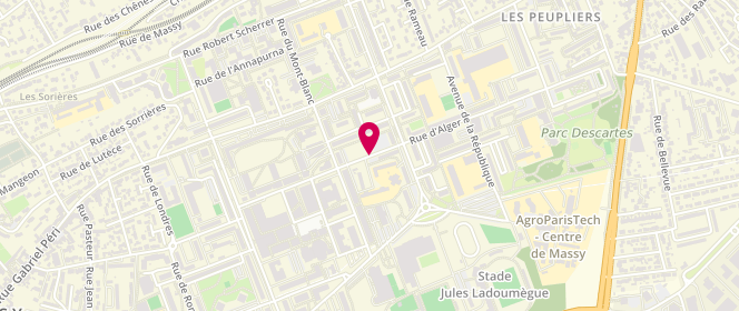 Plan de Accueil de loisirs - Accueil De Loisirs Primaire - Appert - Massy, Rue de Montpellier, 91300 Massy